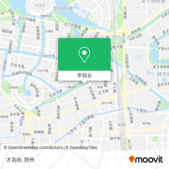 才高街地图