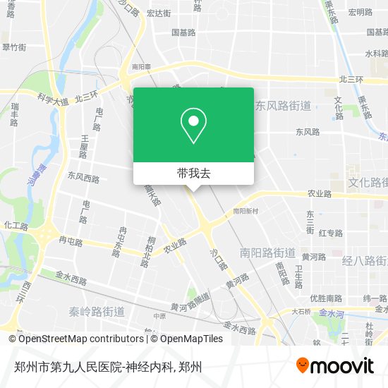 郑州市第九人民医院-神经内科地图