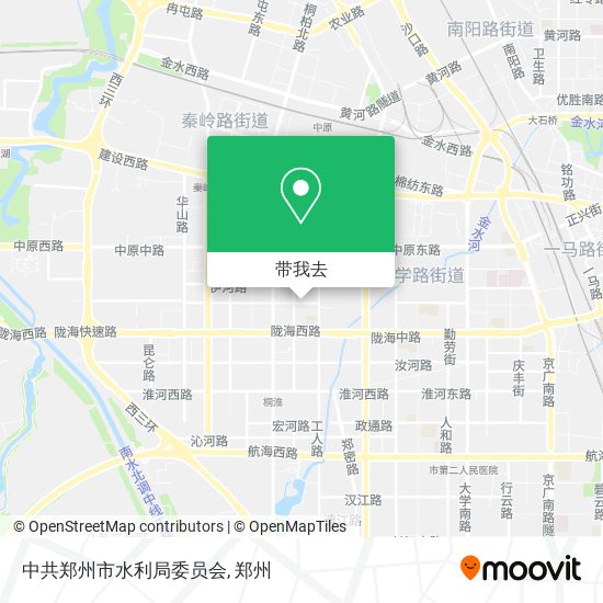 中共郑州市水利局委员会地图