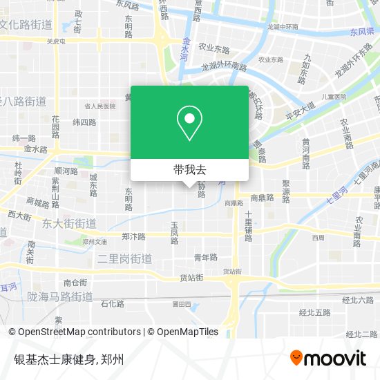 银基杰士康健身地图