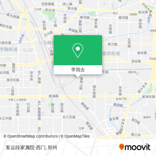 客运段家属院-西门地图