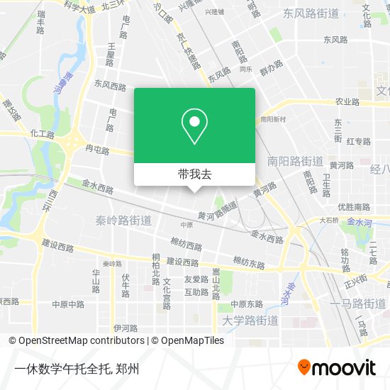 一休数学午托全托地图