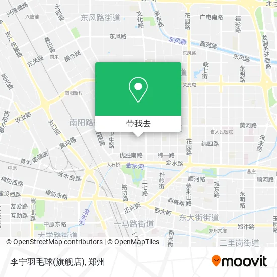 李宁羽毛球(旗舰店)地图