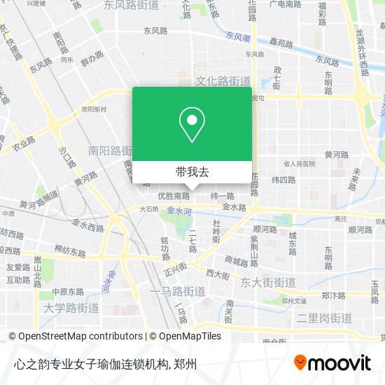 心之韵专业女子瑜伽连锁机构地图