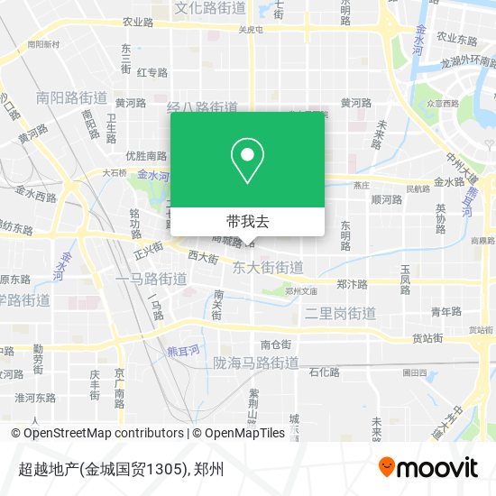 超越地产(金城国贸1305)地图