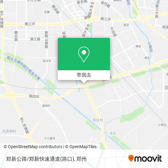 郑新公路/郑新快速通道(路口)地图