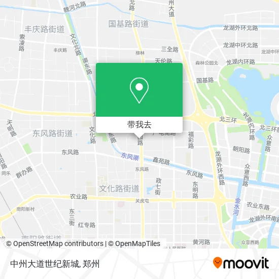 中州大道世纪新城地图
