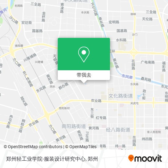 郑州轻工业学院-服装设计研究中心地图