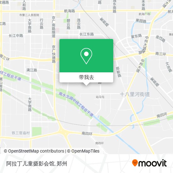 阿拉丁儿童摄影会馆地图