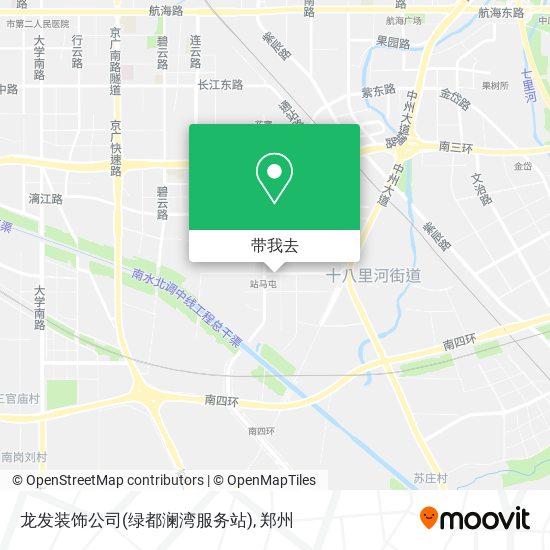 龙发装饰公司(绿都澜湾服务站)地图