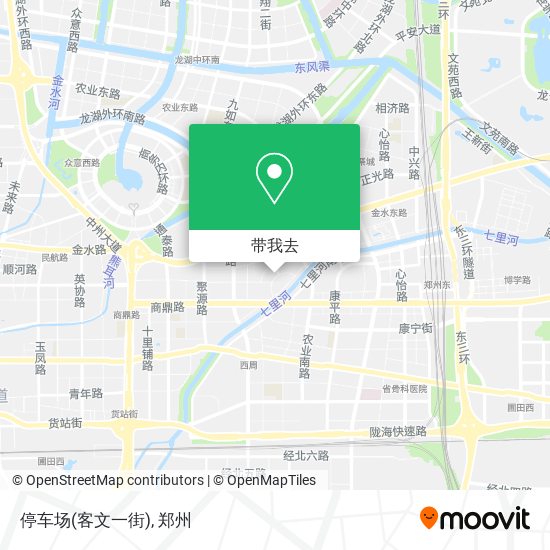 停车场(客文一街)地图