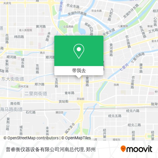 普睿衡仪器设备有限公司河南总代理地图