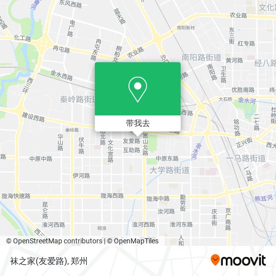 袜之家(友爱路)地图