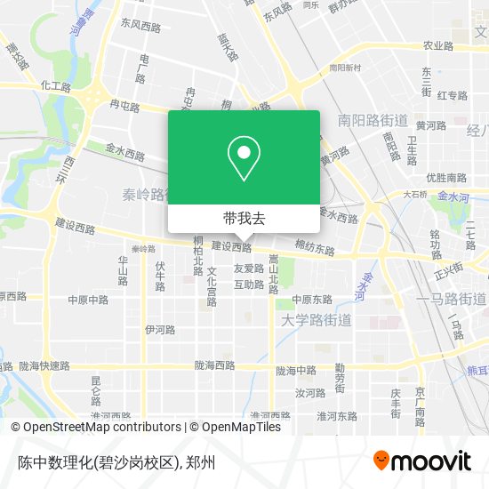 陈中数理化(碧沙岗校区)地图