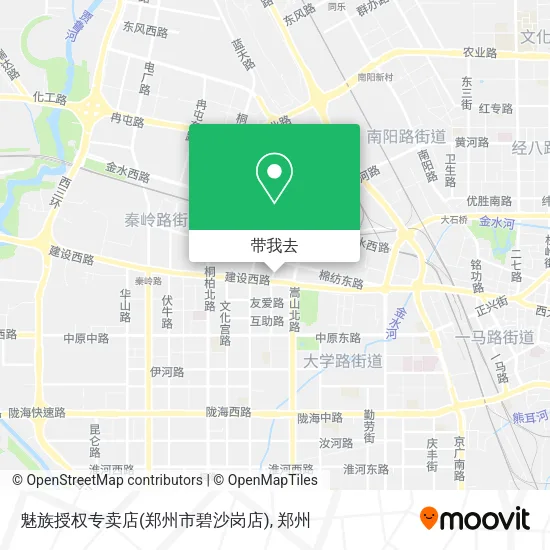 魅族授权专卖店(郑州市碧沙岗店)地图