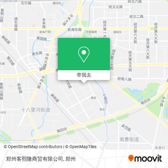 郑州客熙隆商贸有限公司地图