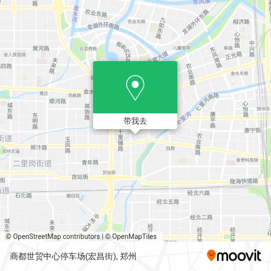 商都世贸中心停车场(宏昌街)地图