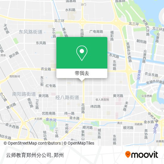 云师教育郑州分公司地图