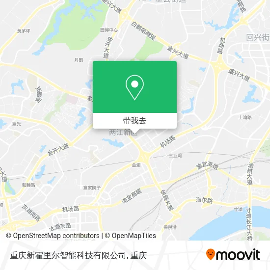 重庆新霍里尔智能科技有限公司地图