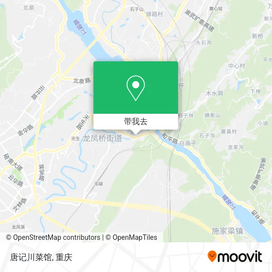 唐记川菜馆地图