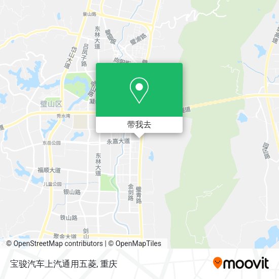 宝骏汽车上汽通用五菱地图