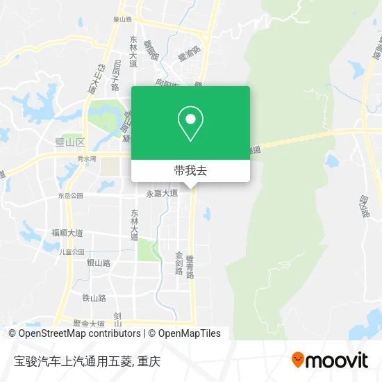 宝骏汽车上汽通用五菱地图