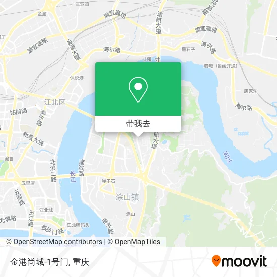 金港尚城-1号门地图