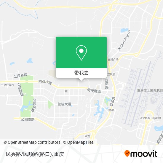 民兴路/民顺路(路口)地图