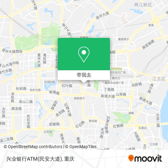 兴业银行ATM(民安大道)地图