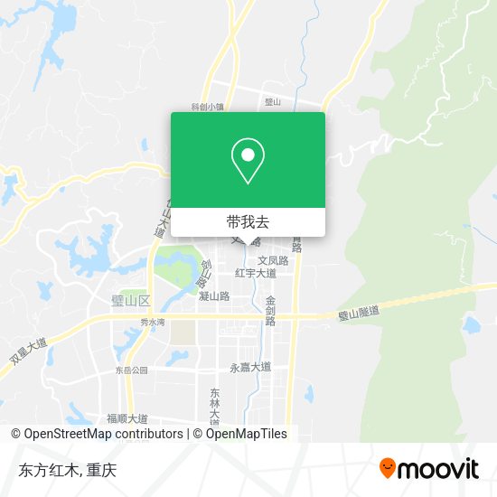东方红木地图