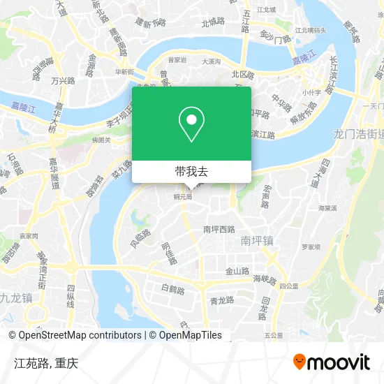 江苑路地图