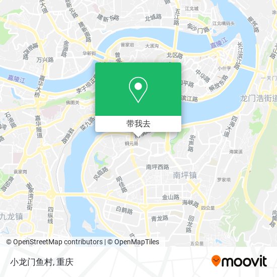 小龙门鱼村地图