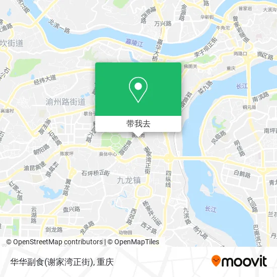 华华副食(谢家湾正街)地图