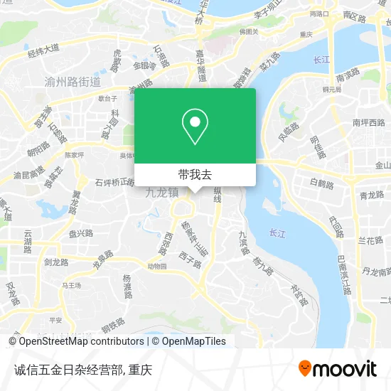 诚信五金日杂经营部地图