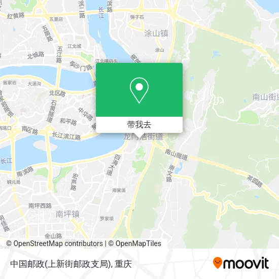 中国邮政(上新街邮政支局)地图