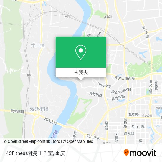 4SFitness健身工作室地图