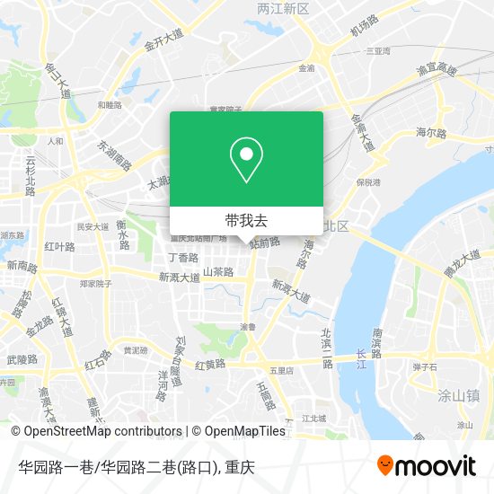 华园路一巷/华园路二巷(路口)地图
