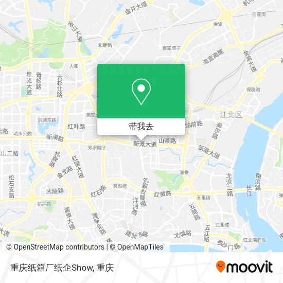 重庆纸箱厂纸企Show地图