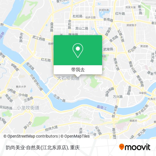 韵尚美业·自然美(江北东原店)地图