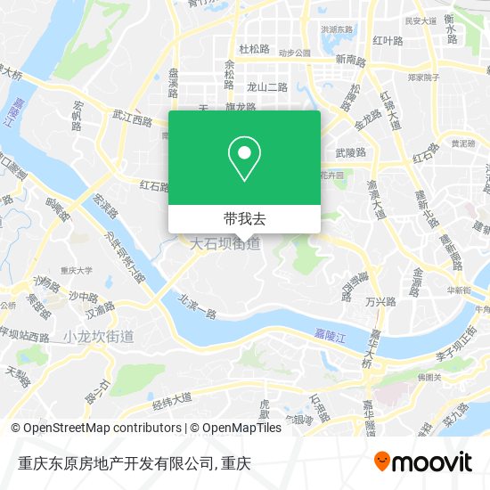重庆东原房地产开发有限公司地图