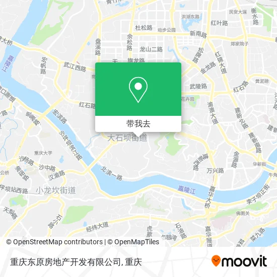 重庆东原房地产开发有限公司地图