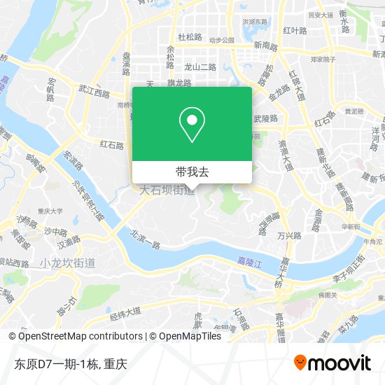 东原D7一期-1栋地图