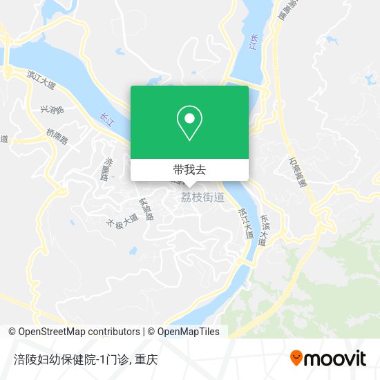 涪陵妇幼保健院-1门诊地图