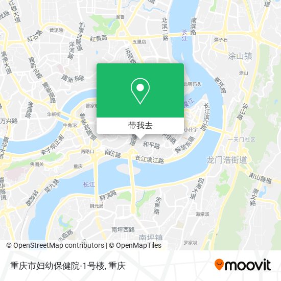 重庆市妇幼保健院-1号楼地图