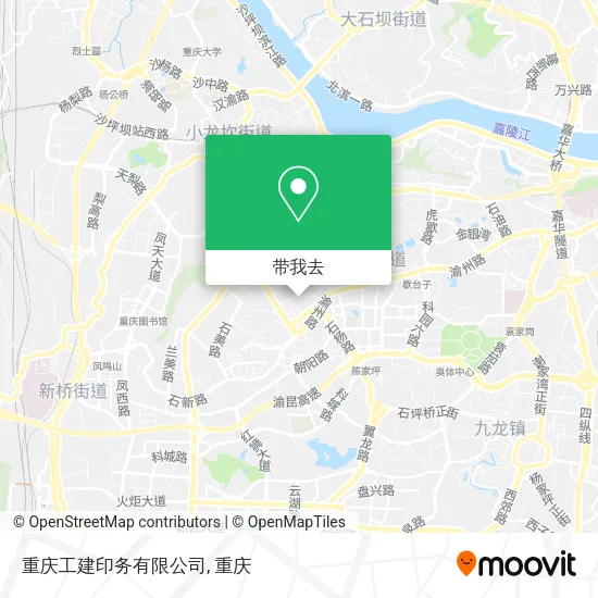 重庆工建印务有限公司地图