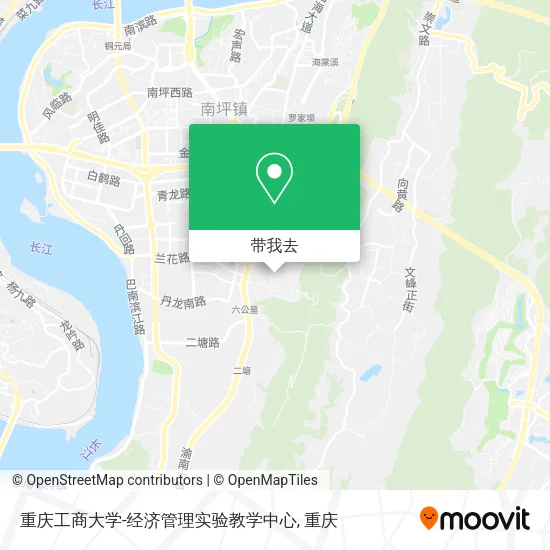 重庆工商大学-经济管理实验教学中心地图
