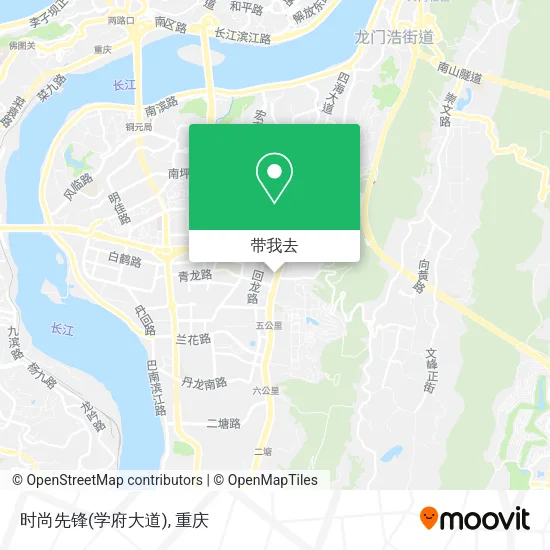 时尚先锋(学府大道)地图