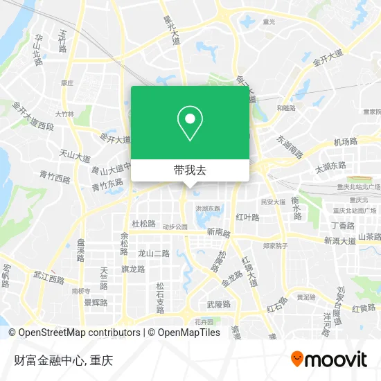 财富金融中心地图