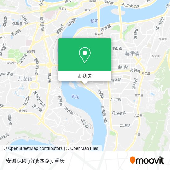 安诚保险(南滨西路)地图