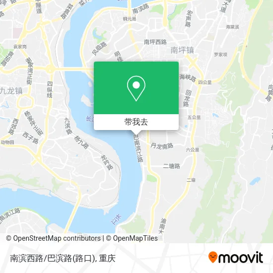 南滨西路/巴滨路(路口)地图